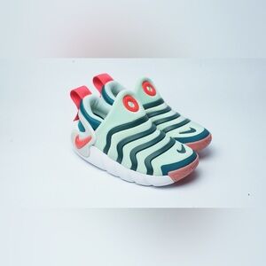 Nike (PS) Nike Dynamo Go Shoes 'Jade Ice Geode Teal Red' Size: 11C